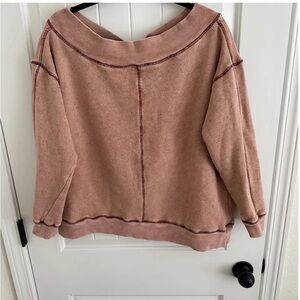 Pilcro off the shoulder sweater